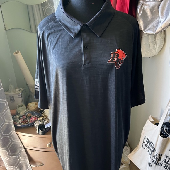 BC LIONS black polo - Picture 2 of 6
